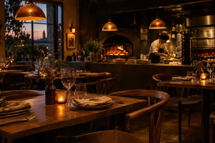 Aperçu du site vitrine Maison Braise, restaurant au feu de bois